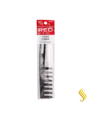 Red Kiss Rake Comb Peine